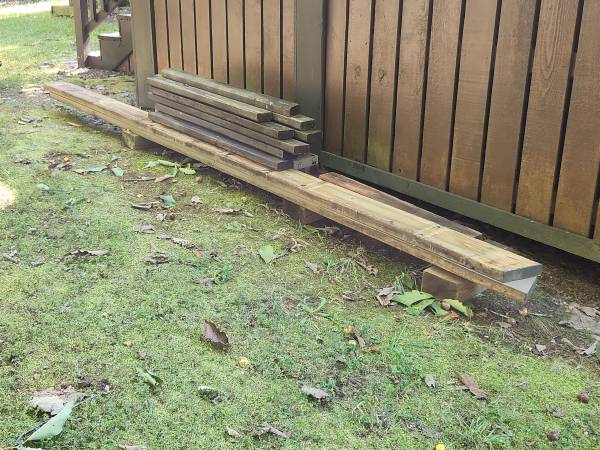 salvage treated lumber 1