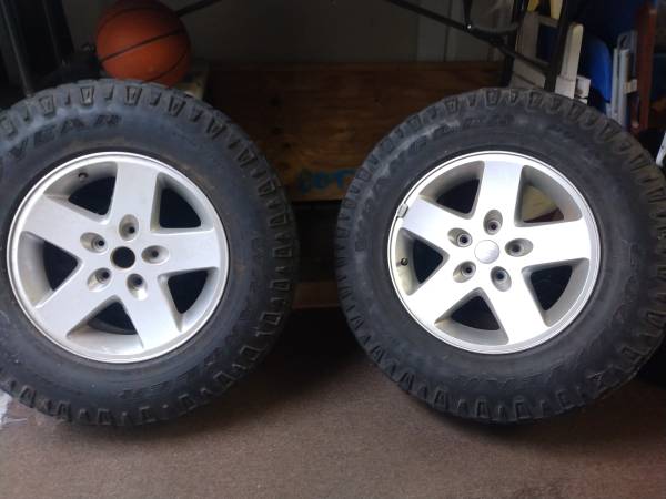 Jeep tires and Wheels 1