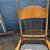 1820s knuckle-joint drop leaf table, Oak dining room table. 2 chairs. 7 thumbnail