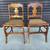 Matching Pair of Antique Tiger Maple Chairs with Cane Seats. 7 thumbnail