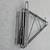 Single 15" metro rack wall mounting bracket for NSF chrome wire shelf 5 thumbnail