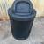 Trash receptacle plastic dome top outdoor heavy duty can commercial gr 1 thumbnail