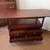 Mahogany Drop Leaf  Tea Cart 2 thumbnail