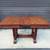 Rare Charming 1930'S Art Deco Style Solid Oak Dining Table. 9 thumbnail