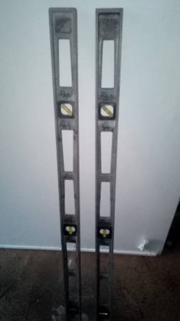 JOHNSON 4' LONG PVC LEVEL EX. COND. RETAILS $16 SELL $7 OR WILL TRADE! 1