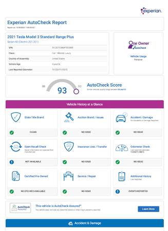 2021 Tesla model 3 1