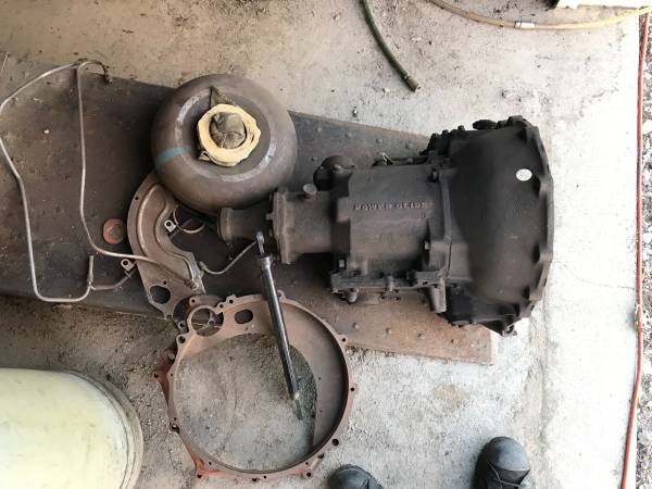 Powerglide transmission with torque converter 1