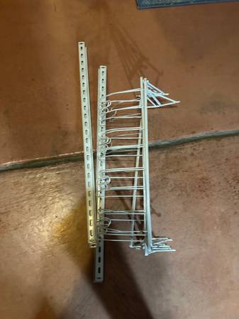 Wall mount shoe rack 1