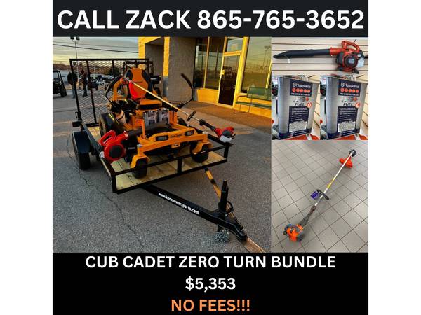CUB CADET 50" BUNDLE PACKAGE 1