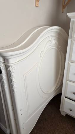 White Bunk Bed frame 1