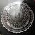 Vintage Federal Glass Footed Bubble Hobnail Patterned Cake Plate Stand 1 thumbnail