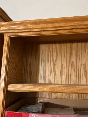 Large Oak Bookcase 1