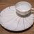 Set of 4 Vintage Snack Plates with Tea Cups 3 thumbnail