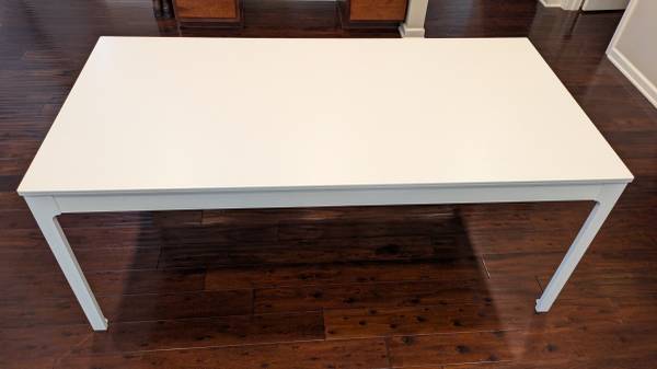 Beautiful extendable white dining table(s) 1