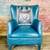 Custom steampunk whimsical leather designer chairs!! 15 thumbnail