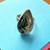 925 Sterling Silver Moss Agate Ring 6.34 Grams. Size 6.25. 8 thumbnail