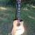 Black Knight Solid Top Acoustic Electric Guitar w/gig bag - Natural 2 thumbnail