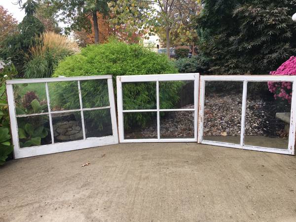 Vintage, Rustic windows 1
