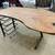 Handcrafted Solid Wood & Metal Desk/Table – 58” x 37” 2 thumbnail