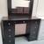 Black Vanity Dresser With Mirror 2 thumbnail