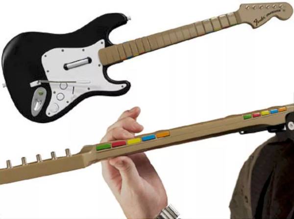 Rock Band Fender Stratocaster Guitar (Xbox 360) - $79 (Billerica)63443147784065122