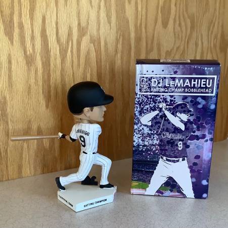 Colorado Rockies D J LeMahieu Bobble Head 1