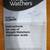 Digital scale ~ glass with LCD display ~ Weight Watchers ~ batteries 5 thumbnail