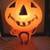 Vintage Bayshore Jack O' Lantern on Cat Halloween Pumpkin Blow Mold 2 thumbnail