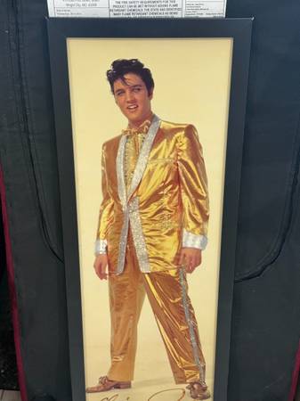Vintage Elvis Presley Print 1