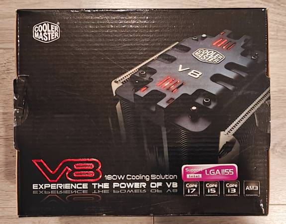 Cooler Master V8 120mm Air CPU Cooler w/ 1