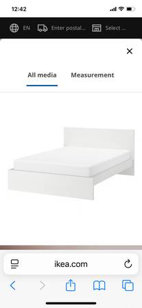 Malm bed 1