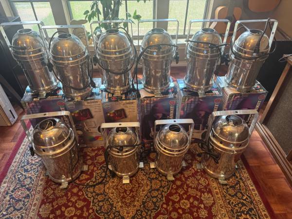 New Chrome Par Lights 1