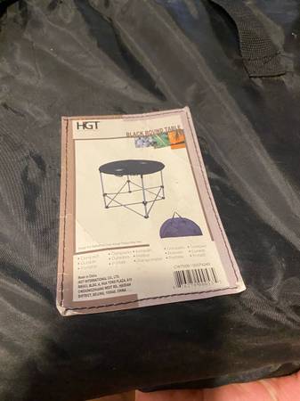 Folding camping table 1