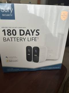 Eufy Security System - 2 camera System (Sealed box/No monthly fee 1