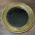 Two Round Gold Wooden Wall Mirrors . 2 thumbnail