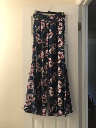 Sheer palazzo pants size small 1