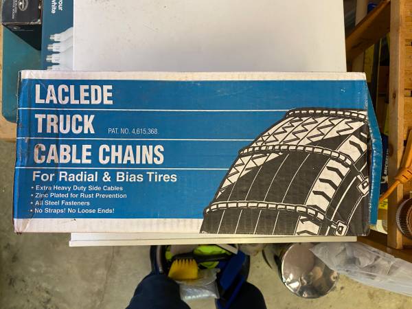 NEW LARGE WHEEL SNOW CABLES 1