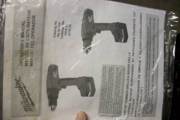 Milwaukee Operator Manual 1