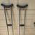 Bari+Max Bariatric Tall Adult Steel Crutches, 5’11”-6-6’ , 2 thumbnail
