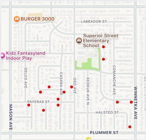 14+ Homes Community Yard Sale 1