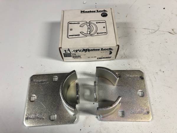 Master Lock #770 Heavy Duty Van Lock Hasps New 1