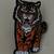 New University Of Memphis tiger Enamel lapel pin Set 3 thumbnail