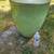 Quality large solid thick glazed terrecotta flower pot 2 thumbnail
