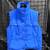 Vintage 1980s 80s Puffy Blue Vest Sz S 2 thumbnail