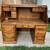 BEAUTIFUL SOLID OAK ROLL TOP DESK 1 thumbnail
