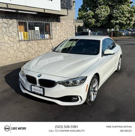 2018 BMW 4 Series 430i Convertible 2D - $13999.00 (Portland)63623493729411124