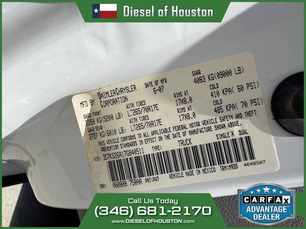2007 RAM 2500 SLT - Photo 10