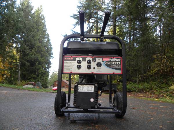 Nice Colman Powermate 5500 Watt Generator 1