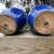 Two Ceramic Pots Planters Flowerpots - Medium - Royal Blue 6 thumbnail