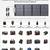 110W Foldable Solar Panel, ESP110 Portable Solar Charger for ES960, ES 2 thumbnail